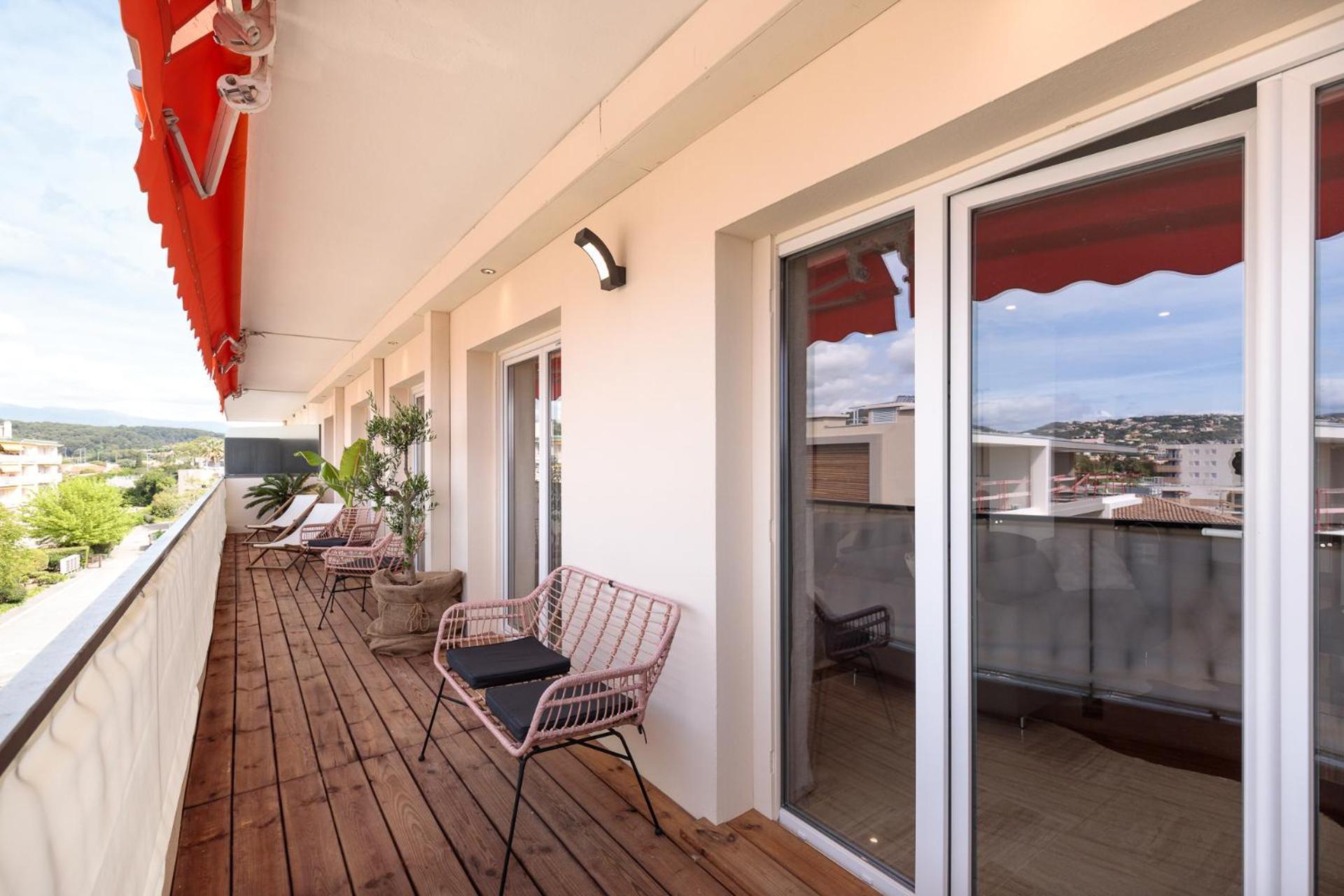 Spacieux Appartement De 114 M2 A 5 Min Des Plages - Proximite Tous Commerces Et Transports Antibes Eksteriør bilde
